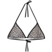 HUGO Monogram Triangle 10269296 Red Bikinitopp