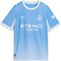 Puma Manchester City 26/27 Home Jersey Youth, Shop, Light Blue/Icy Blue, 13-14Y