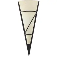 Eglo PASCAL 1 vegglampe liten brun/hvit m/LED
