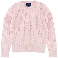 Ralph Lauren Cardigan - Strikk - Lyserød - - 16 år (176) - Cardigan