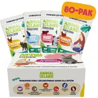 Animal Island biff/kylling/kalkun/fisk miks smaker 80x85g