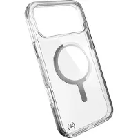 Speck Presidio Perfect Clear MagSafe - iPhone 17 Pro Max Case - Clear / Silver