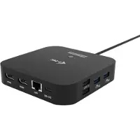ITEC - Dokkingstasjon - USB-C / USB4 / Thunderbolt 3 / Thunderbolt 4 / Thunderbolt 5 - 2 x HDMI - 1GbE - Europa