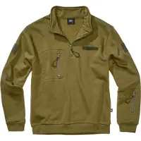 Brandit Tactical Halv Glidelås Genser
