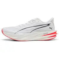 Puma Deviate Pure NITRO Running Shoes Men, Sport, White/Ultra Red/Silver, 46.5