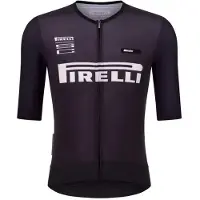 Santini Pirelli Sport Club Fast Kort Ermet Trøye