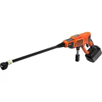 Black & Decker BCPC18D1-QW, Kompakt, Batteri, 6 m, Høyt trykk, Oransje, 24 stang