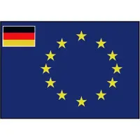 Talamex Europeer Med Lite Tysk Flagg