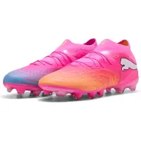 Puma FUTURE 9 PRO FG/AG Football Boots Unisex, Shoes, Poison Pink/Sun Stream/Bright Aqua, 40