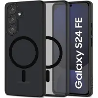 Tech-Protect Samsung Galaxy S24 FE Magmat Deksel - MagSafe-kompatibel - Matt Svart