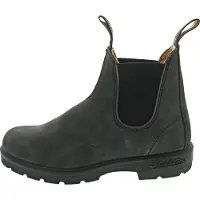 Blundstone unisex. 587 Leather Ankle Boots 587 black (46), Flat, 1 to 3 cm, None, Casual