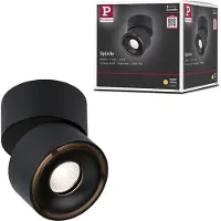 Paulmann Spircle LED-downlight matt svart