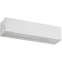 LUCANDE utendørs LED-vegglampe, Lengo, 25 cm, hvit, opp/ned, 3000 K