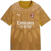 Puma Ac Milan 26/27 Replica Keeper Borte Junior T-skjorte Med Korte Ermer