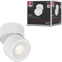 Paulmann Spircle LED-downlight matt hvit
