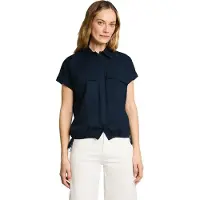 Tom Tailor 1051079 Kort Ermet Bluse