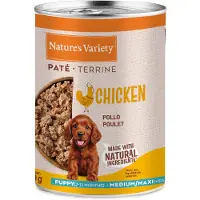Nature’s Variety Nature's Variety Paté Medium/Maxi Puppy - Sparpakke: kylling (6 x 400 g)