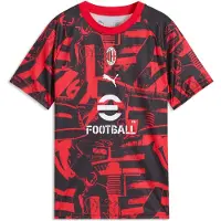 Puma AC Milan Warmup Jersey Youth, Shop, Red/Black, 9-10Y