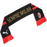 Puma AC Milan ftblEssentials Scarf, Men, Red/Black, OSFA