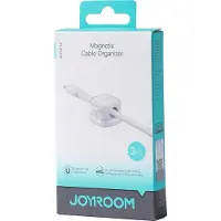 JOYROOM Magnetisk kabelholder 3-pakning - Hvit