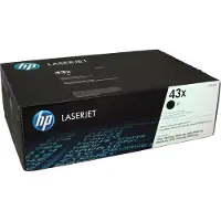 HP 43X - Høy ytelse - svart - original - LaserJet - tonerpatron (C8543X) - for LaserJet 9000, 9040, 9050, 9055, 9065, 9085