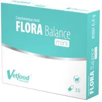 Vetfood Flora Balance Mini Katte-tilskudd 30 Stk