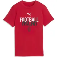 Puma Ac Milan Culture Junior T-skjorte Med Korte Ermer
