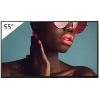 Sony Bravia Professional Displays FW-55BZ40L - 55 Diagonalklasse BZ40L Series LED-bakgrunnsbelyst LCD-skjerm - intelligent skilting - Android TV - 4K UHD (2160p) 3840 x 2160 - HDR - Direct LED