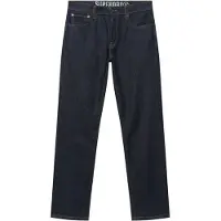 Superdry for man. M7010887A Navy Vintage Slim Straight Jeans (32/32), Casual, Cotton, Denim