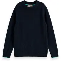 Scotch & Soda Regular Fit Soft Knitted Genser