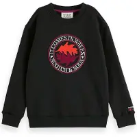 Scotch & Soda Relaxed-fit Artwork Collegegenser