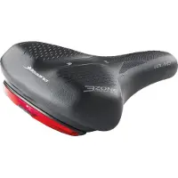 Selle Bassano Volare 3zone Gt City Sil Sykkelsete