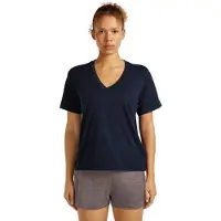 Icebreaker Merino 150 Tech Lite Relaxed V Neck Kortarmet T-skjorte