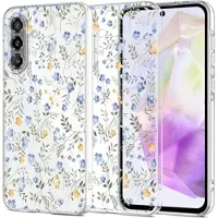 Tech-Protect Samsung Galaxy A37 FlexAir TPU-deksel - Vårblomster