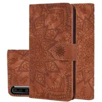 Mtp Products Mandala Series Samsung Galaxy A50 Lommebok-deksel - Brun
