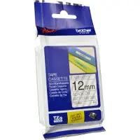 Brother TZM31 - Matt - svart på blank - Rull (1,2 cm x 8 m) tape - for PT-D210, D600, H110; P-Touch PT-1010, D200, D210, D450, D800, H110, ...