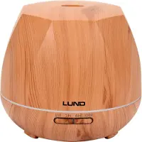 LUND AIR hydrougjevner-sensordiffuser 500 ml lys treverk med pilot