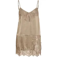 Vila Vilea Blonde Topp Med Stropper