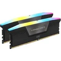 Corsair Vengeance RGB DDR5-6400 - 48GB - CL36 - Dual Channel (2 pcs) - Intel XMP - Svart med RGB
