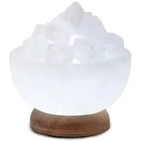 WAGNER LIFE Hvit LED-saltkrystallbolle Petite