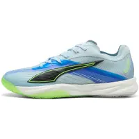 Puma Accelerate NITRO SQD 5 Handball Shoes Unisex, Shoes, Aqua Glow/Black/Green Glare, 44