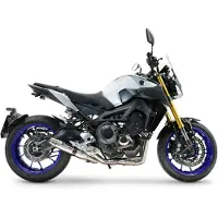 Gpr Exclusive Deeptone Inox Yamaha Mt-09 17-20 Ikke-homologisert Komplett Eksosanlegg