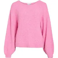 Vila Vimarley Båthals Strikket Pullover