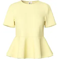 Pieces Pcalisa Peplum T-skjorte