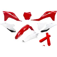 Ufo Gas Gas Ex/exf 2022-2023 Ggkit702f-999 Fork Protectors & Plastsett