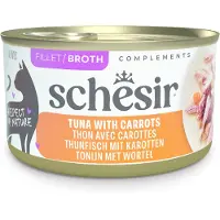 Schesir Complements i buljong 12 x 70 g - Tunfisk med gulrøtter