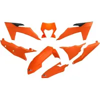 Ufo Ktm Exc/exc-f 2024-2024 With Headlight Ktkit530-127 Plastsett