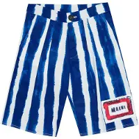 MARNI Shorts - Blå/Hvit Stripet - - 12 år (152) - Shorts