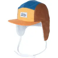 Lil' Boo Copenhagen Lil'Boo Copenhagen Caps - Corduroy - Yellow/Brown/Blue - - 50-53 cm - Caps