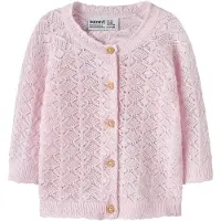 Name it Cardigan - Strikk - NbfJenny - Vugge Rosa - - 1 år (80) - Cardigan